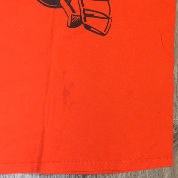 Vintage Orange Football Graphic Tee - Picture 4 of 7